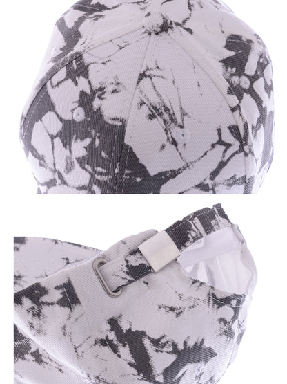 Gorra de béisbol unisex teñida con estilo hip hop de Anna-Kaci, ajustable, de algodón