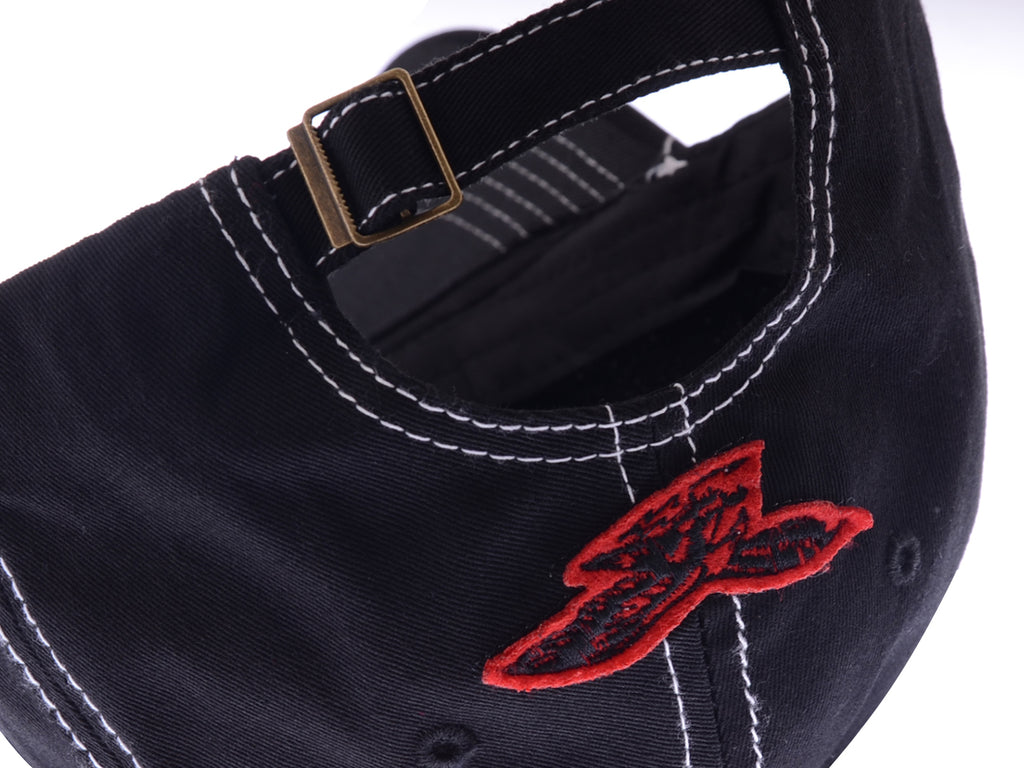 Gorra de béisbol estilo polo de algodón lavado con bordado estadounidense de Anna-Kaci