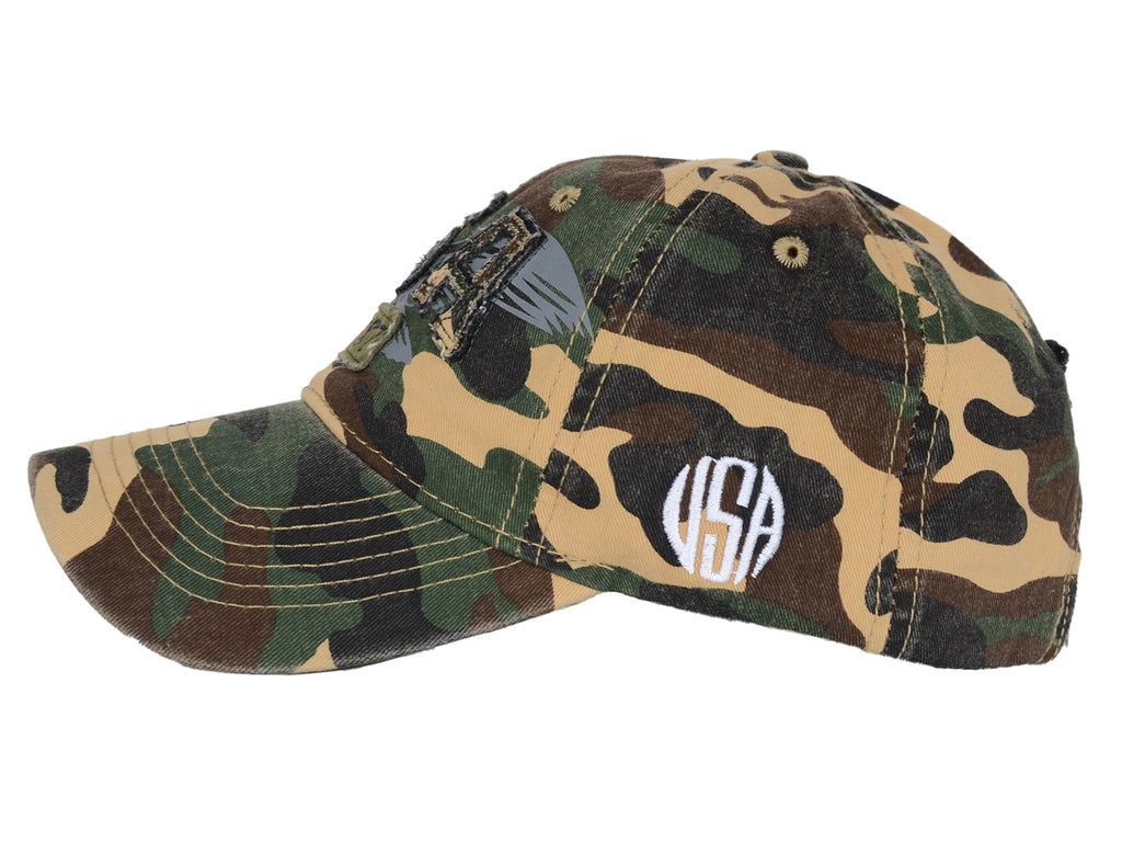 Gorra de béisbol estilo polo de algodón lavado con bordado estadounidense de Anna-Kaci