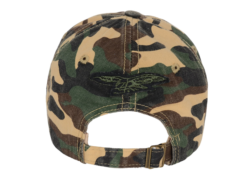 Gorra de béisbol estilo polo de algodón lavado con bordado estadounidense de Anna-Kaci