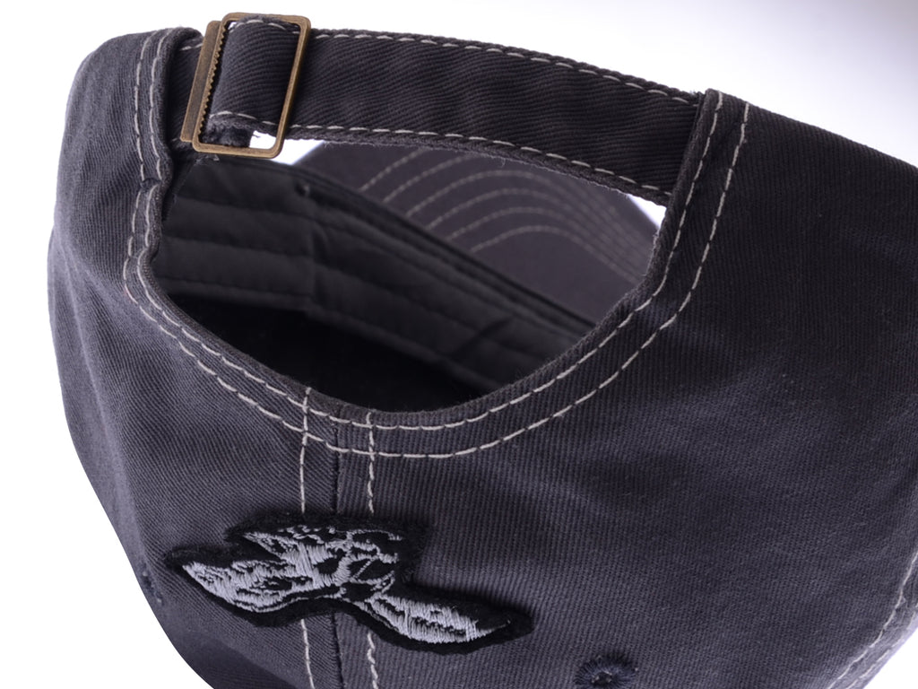 Gorra de béisbol estilo polo de algodón lavado con bordado estadounidense de Anna-Kaci