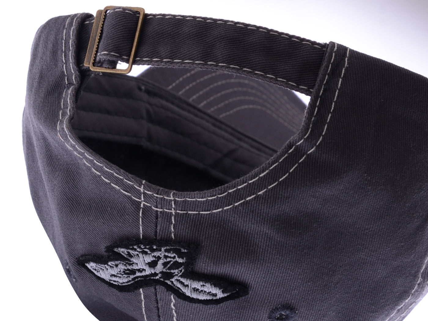 Gorra de béisbol estilo polo de algodón lavado con bordado estadounidense de Anna-Kaci