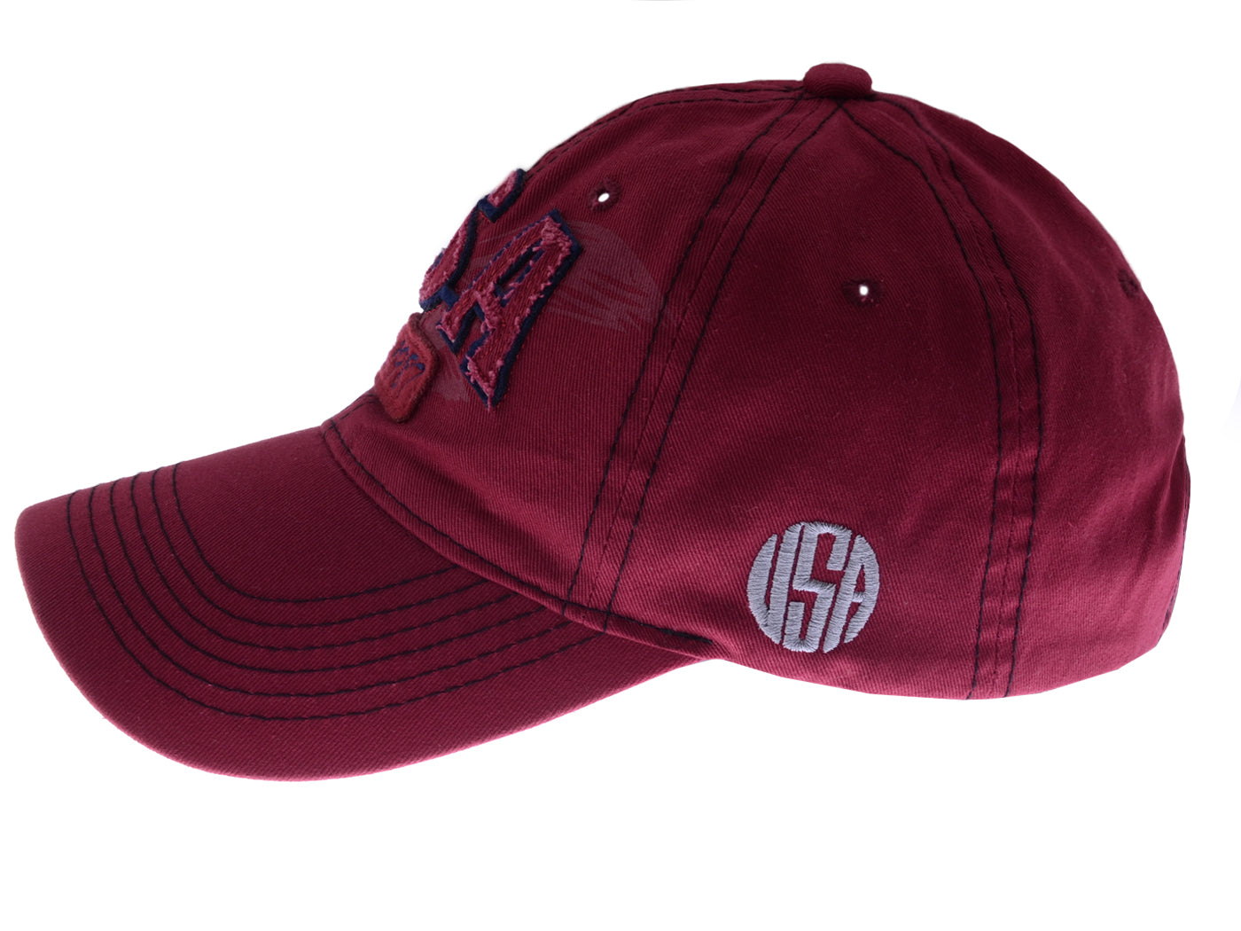 Gorra de béisbol estilo polo de algodón lavado con bordado estadounidense de Anna-Kaci
