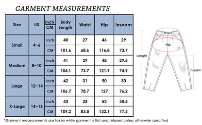Loose High Waist Denim Trousers
