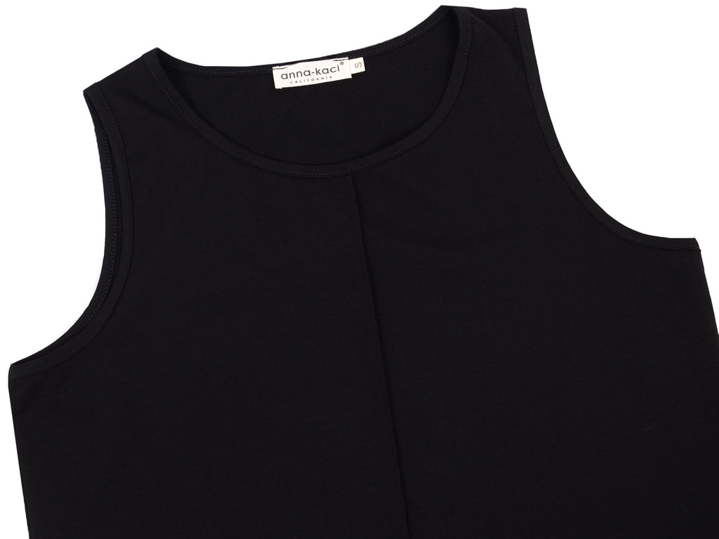 Camisetas sin mangas para uso informal, camisetas lisas con cuello redondo, camisetas de verano