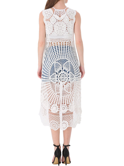 Bohemian Crochet Lace Vest