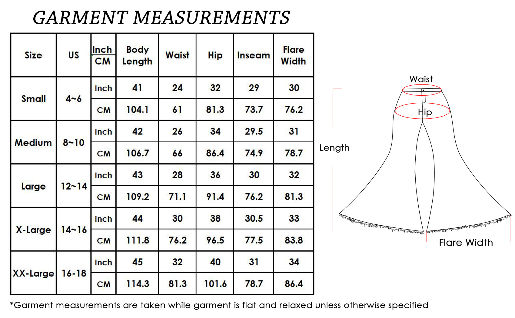 Bell Bottom High Waist Denim Jeans