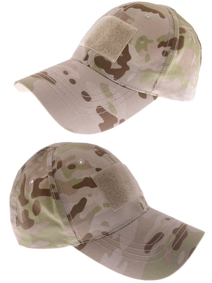 Gorra de béisbol con parche de camuflaje de Anna-Kaci, gorra táctica militar para exteriores