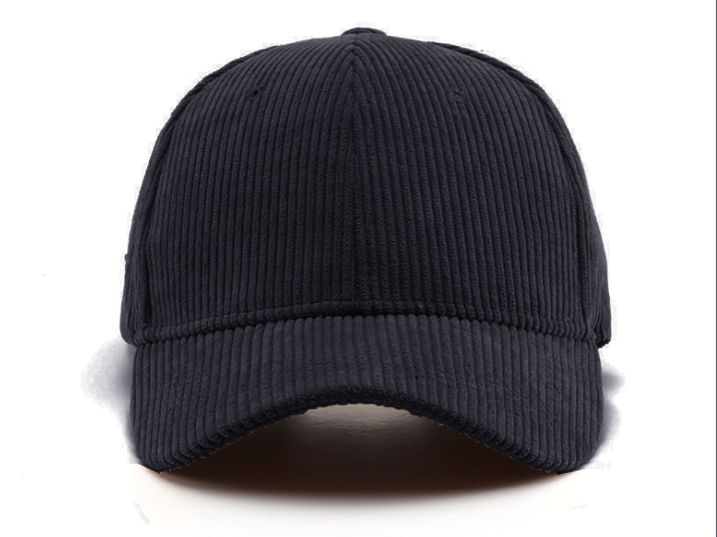 Gorra de pana Anna-Kaci, informal, lisa, clásica, con correa ajustable, suave, unisex