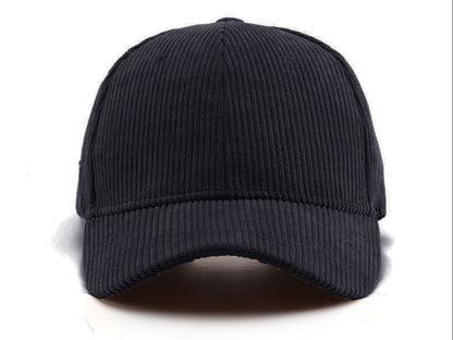 Gorra de pana Anna-Kaci, informal, lisa, clásica, con correa ajustable, suave, unisex