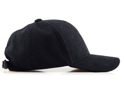 Gorra de pana Anna-Kaci, informal, lisa, clásica, con correa ajustable, suave, unisex