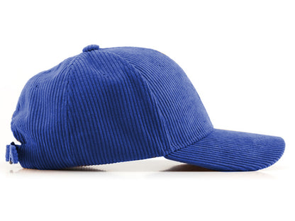 Gorra de pana Anna-Kaci, informal, lisa, clásica, con correa ajustable, suave, unisex