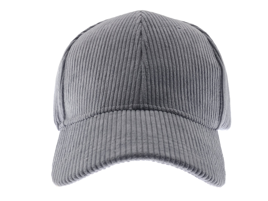 Gorra de pana Anna-Kaci, informal, lisa, clásica, con correa ajustable, suave, unisex