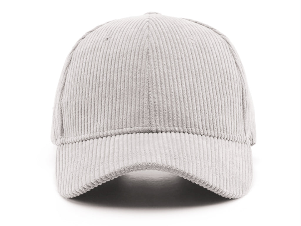 Gorra de pana Anna-Kaci, informal, lisa, clásica, con correa ajustable, suave, unisex