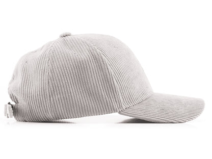 Gorra de pana Anna-Kaci, informal, lisa, clásica, con correa ajustable, suave, unisex