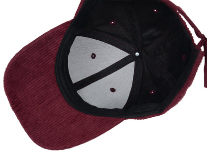 Gorra de pana Anna-Kaci, informal, lisa, clásica, con correa ajustable, suave, unisex