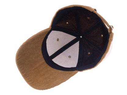 Gorra de pana Anna-Kaci, informal, lisa, clásica, con correa ajustable, suave, unisex