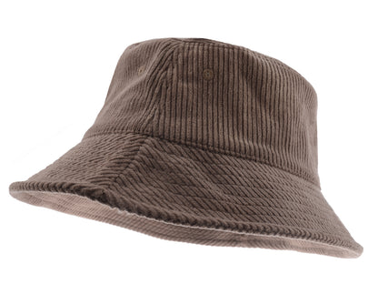 Sombrero de pescador de pana de Anna-Kaci, ligero, informal, de color sólido, unisex, de algodón