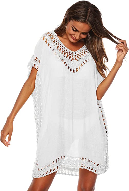 Anna-Kaci Swimsuit Cover Up Women Swimwear Bathing Suit Dress Sexy Bik Anna-Kaci Swimsuit Cover Up Women Swimwear Bathing Suit Dress Sexy Bik