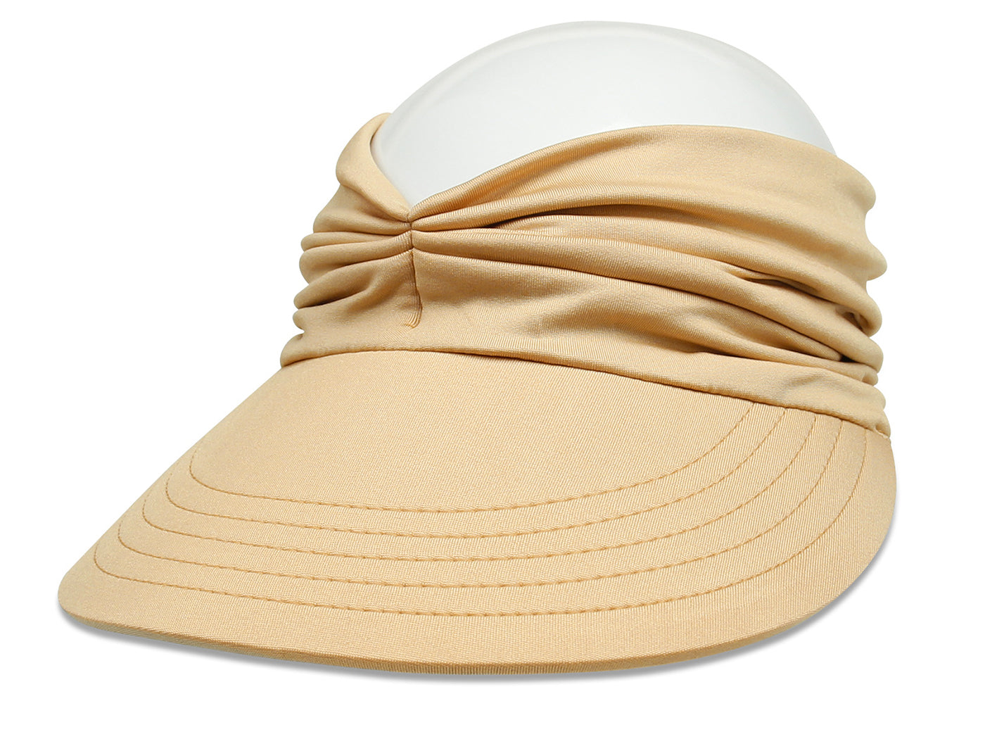 Anna-Kaci - Sombrero con visera para el sol para mujer, ala ancha, protección UV 50, para playa, para verano