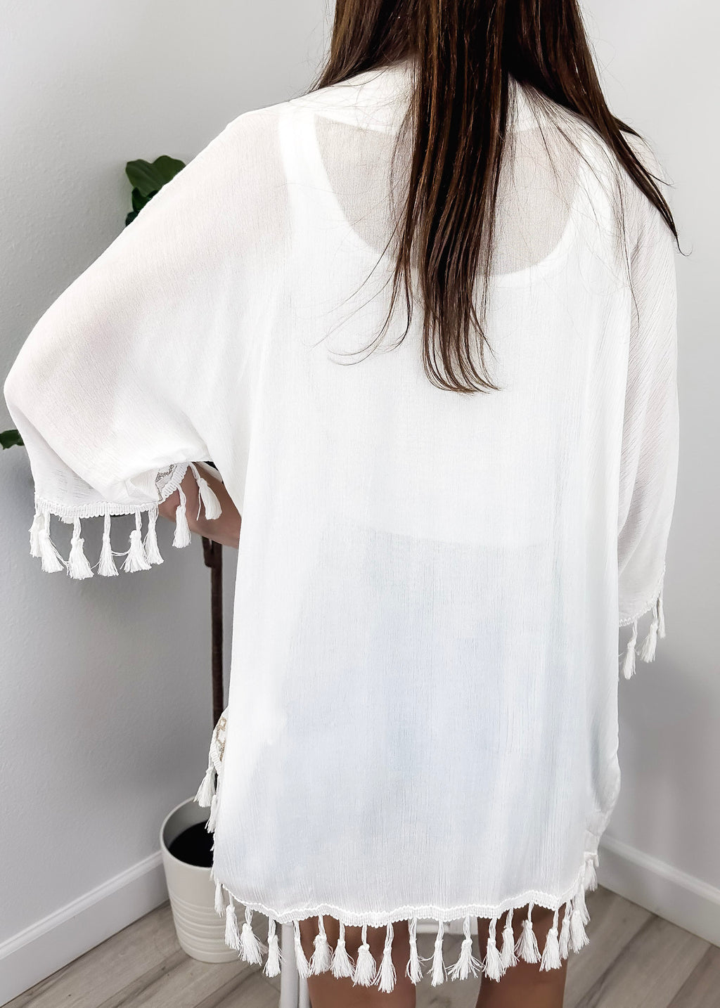 Tribal Kimono Tassel Cardigans