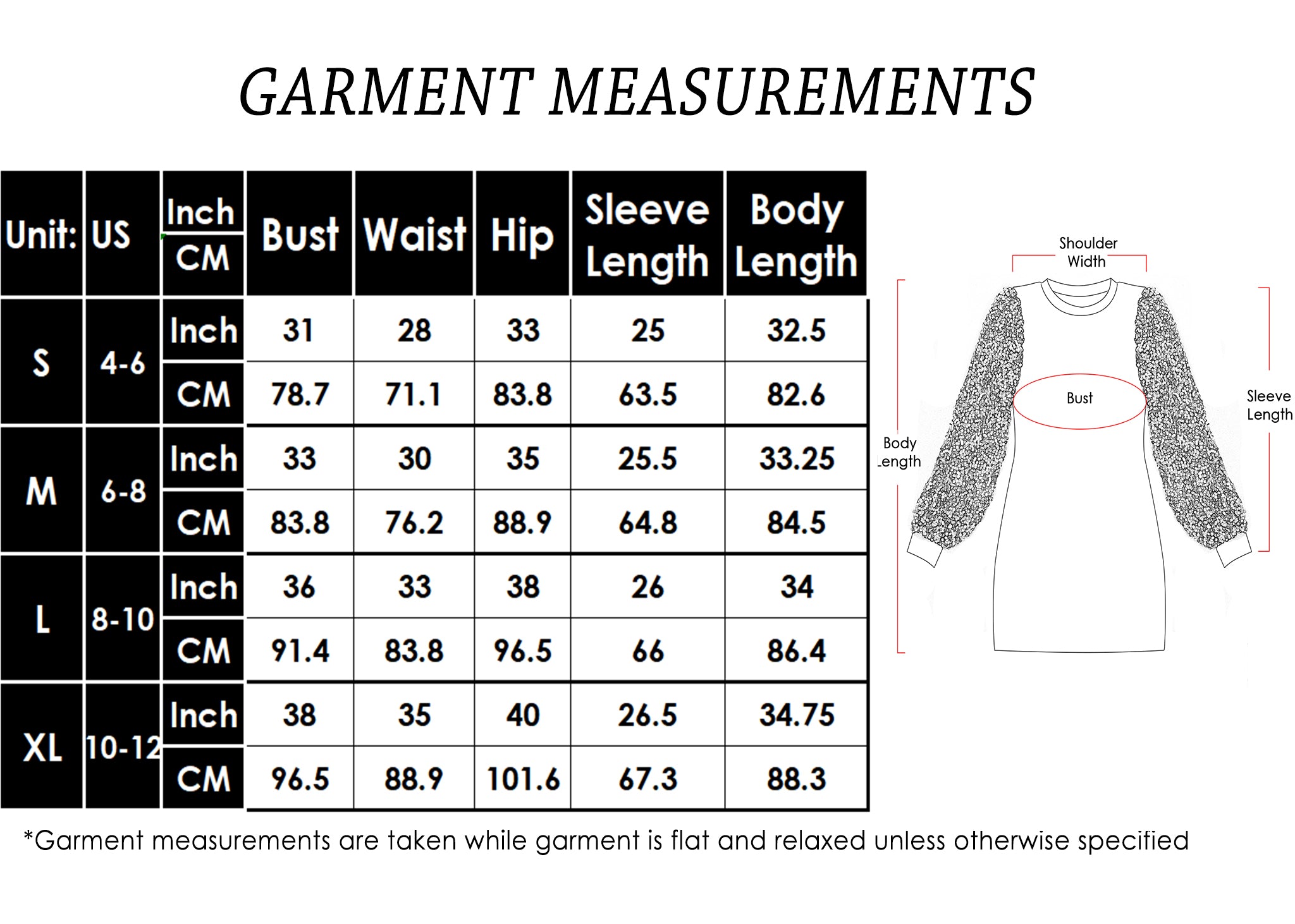 Anna-Kaci Women's Confetti Sequin Balloon Long Sleeve Round Neck Pullover Dress