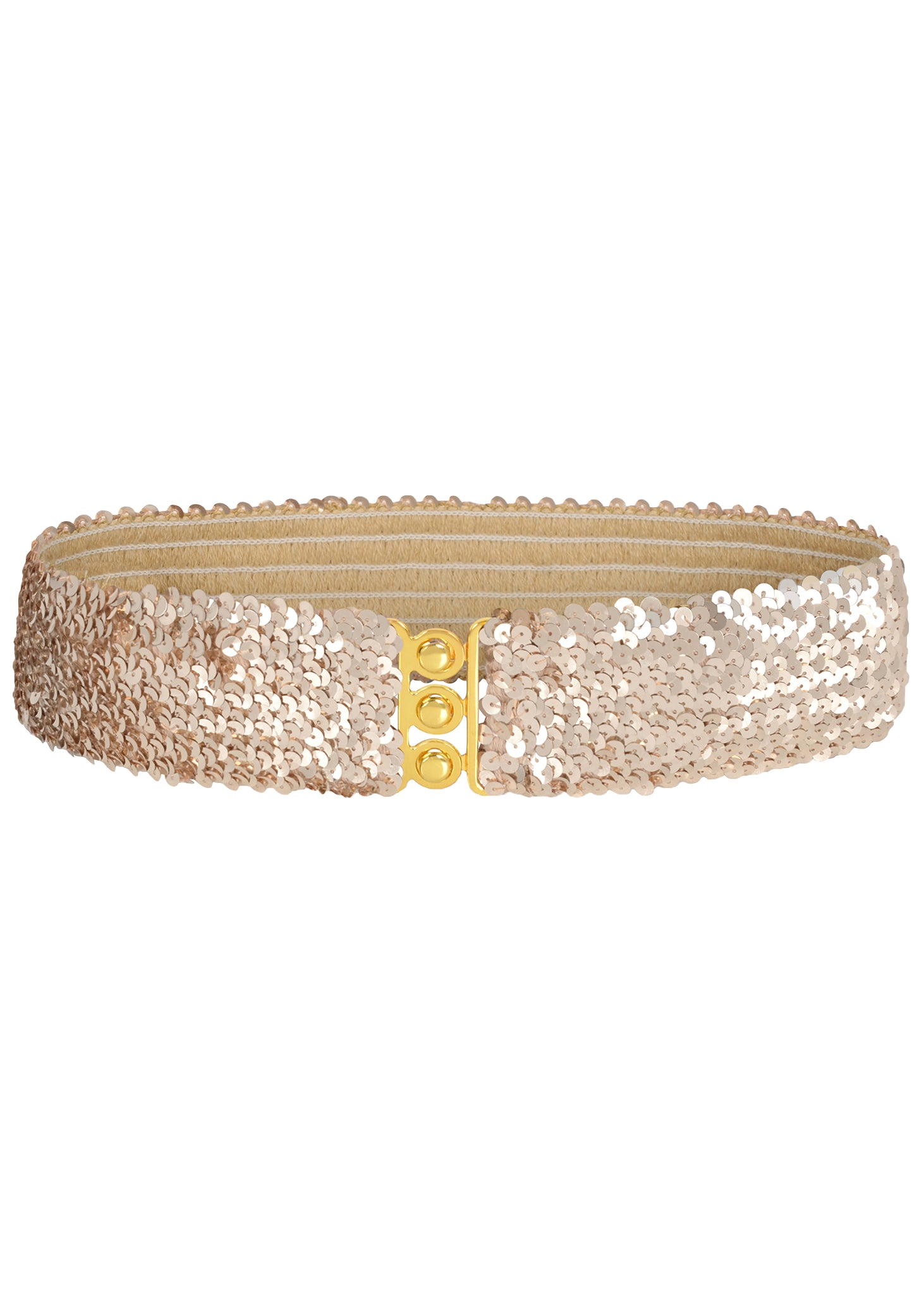 Cinturones de lentejuelas brillantes para mujer de Anna-Kaci, cinturón elástico brillante con cintura elástica para disfraz de fiesta de discoteca