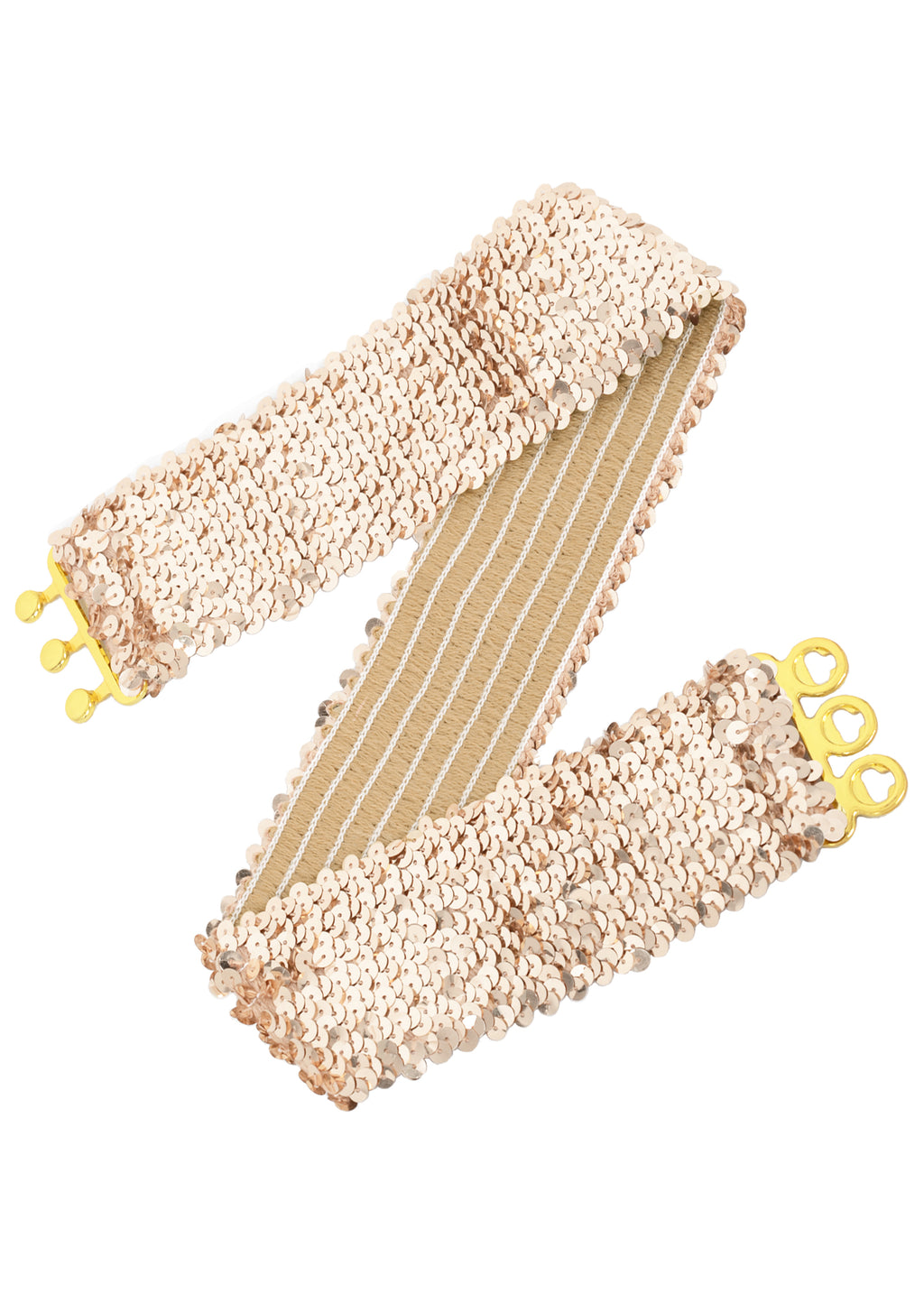 Cinturones de lentejuelas brillantes para mujer de Anna-Kaci, cinturón elástico brillante con cintura elástica para disfraz de fiesta de discoteca