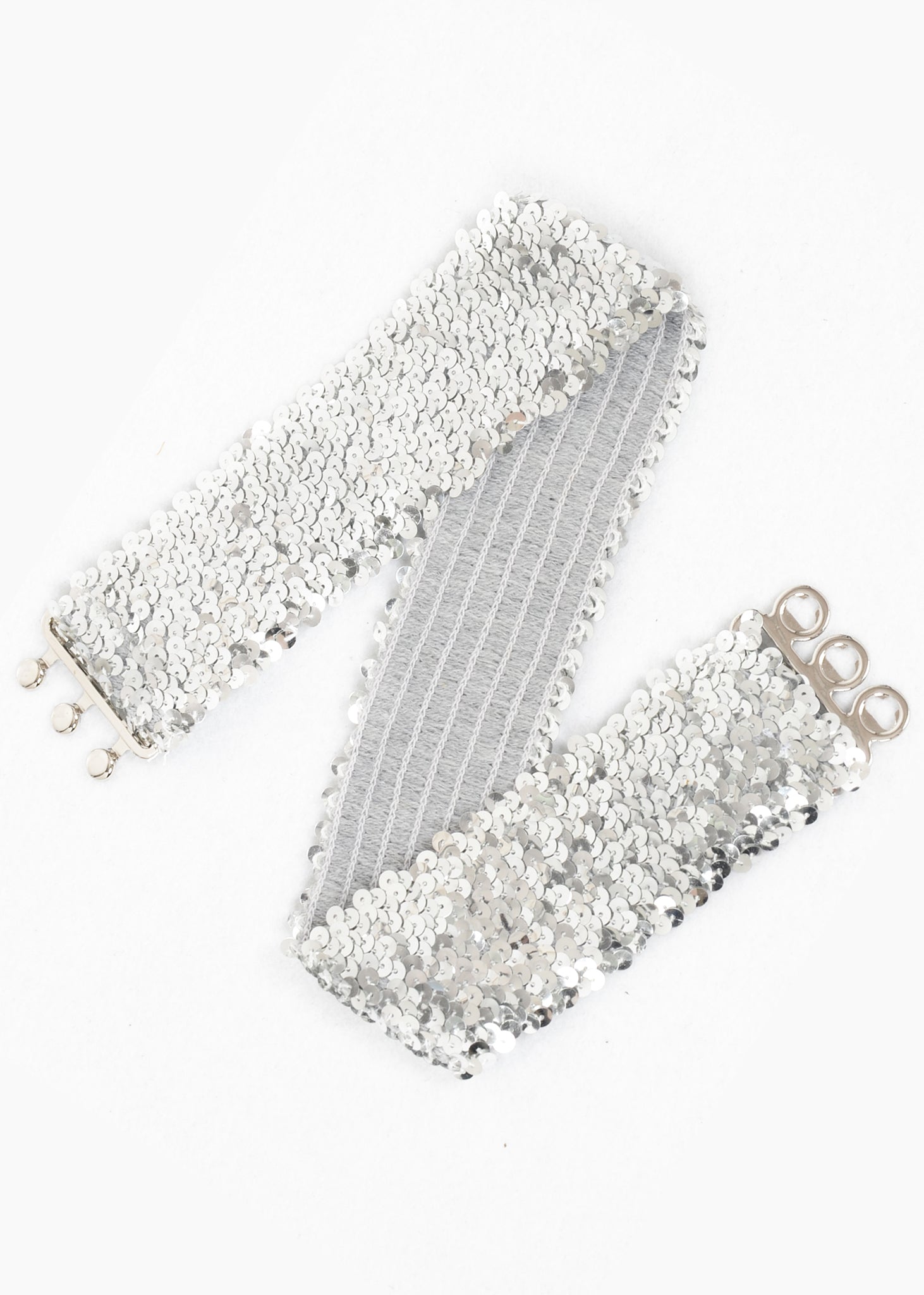 Cinturones de lentejuelas brillantes para mujer de Anna-Kaci, cinturón elástico brillante con cintura elástica para disfraz de fiesta de discoteca