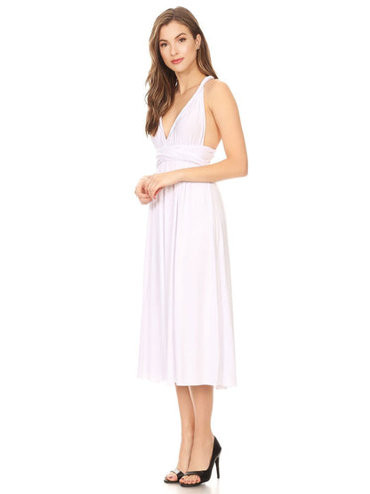Infinito, hagámoslo un vestido cruzado