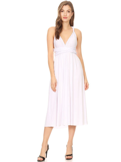 Infinito, hagámoslo un vestido cruzado