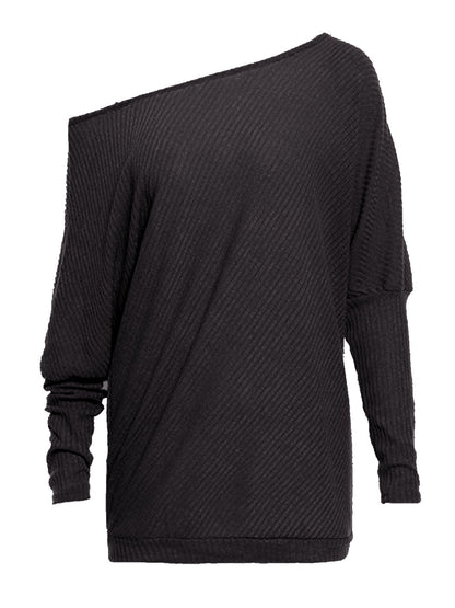 Sudadera de descanso con hombros descubiertos