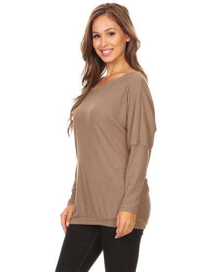 Sudadera de descanso con hombros descubiertos