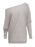 Sudadera de descanso con hombros descubiertos
