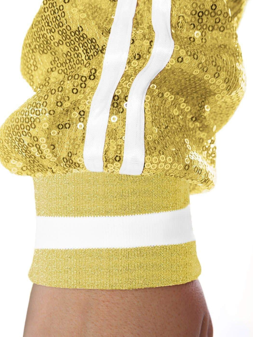 Anna-Kaci Plus Size Sequin Bomber Jacket for Women by Anna-Kaci