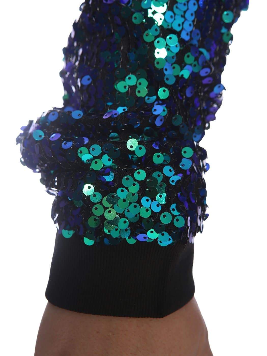 Anna-Kaci Plus Size Sequin Bomber Jacket for Women by Anna-Kaci