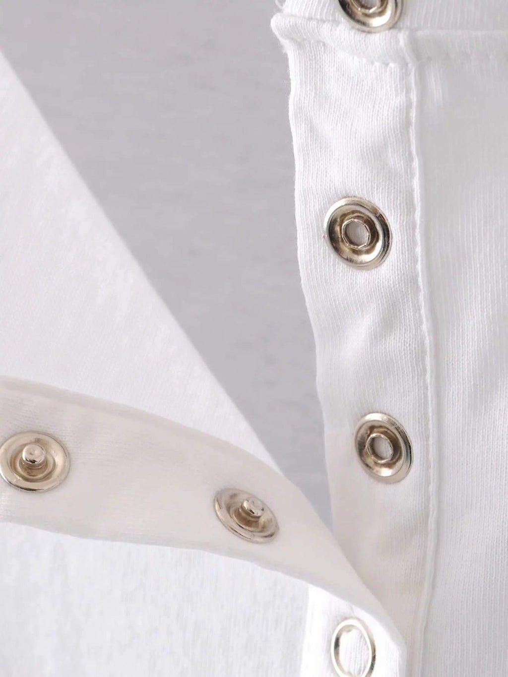 Anna-Kaci Short Sleeve Snap Henley | Anna-Kaci