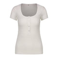 Anna-Kaci Square Neck Button Down Top | Anna-Kaci S / White