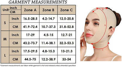 Banda de soporte para la barbilla Banda para el cuello Envoltura completa para la cabeza